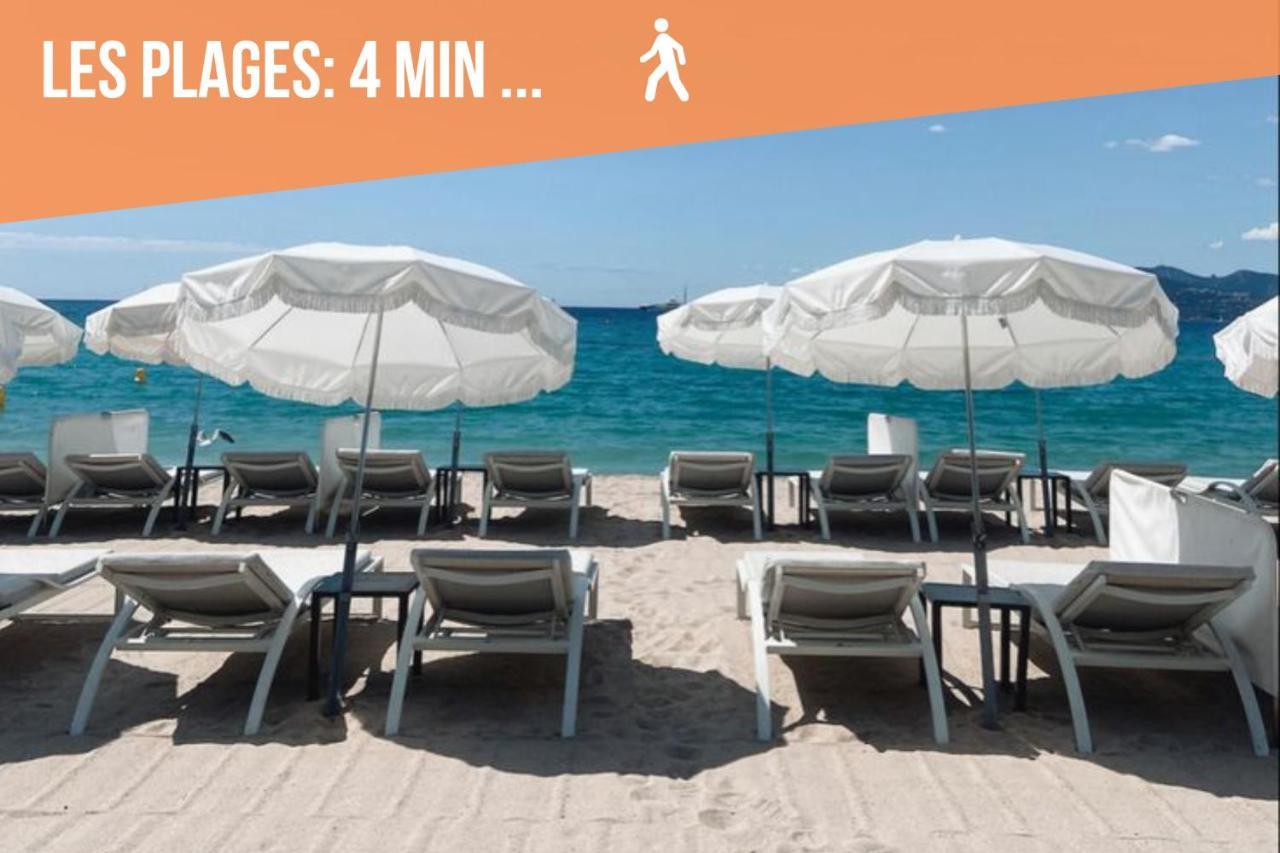 Le Clemenceau By Apirent #Cosy #200M Des Plages #Wifi Cannes Exterior foto