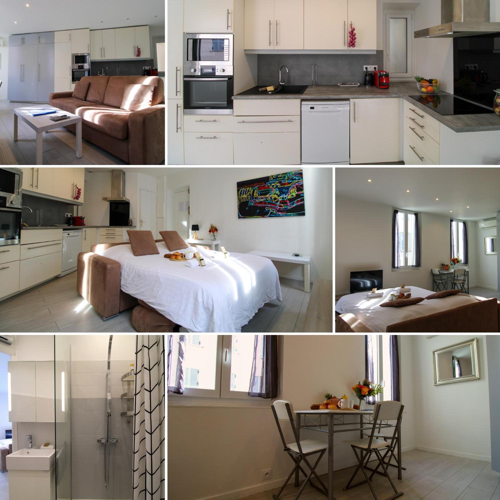Le Clemenceau By Apirent #Cosy #200M Des Plages #Wifi Cannes Exterior foto