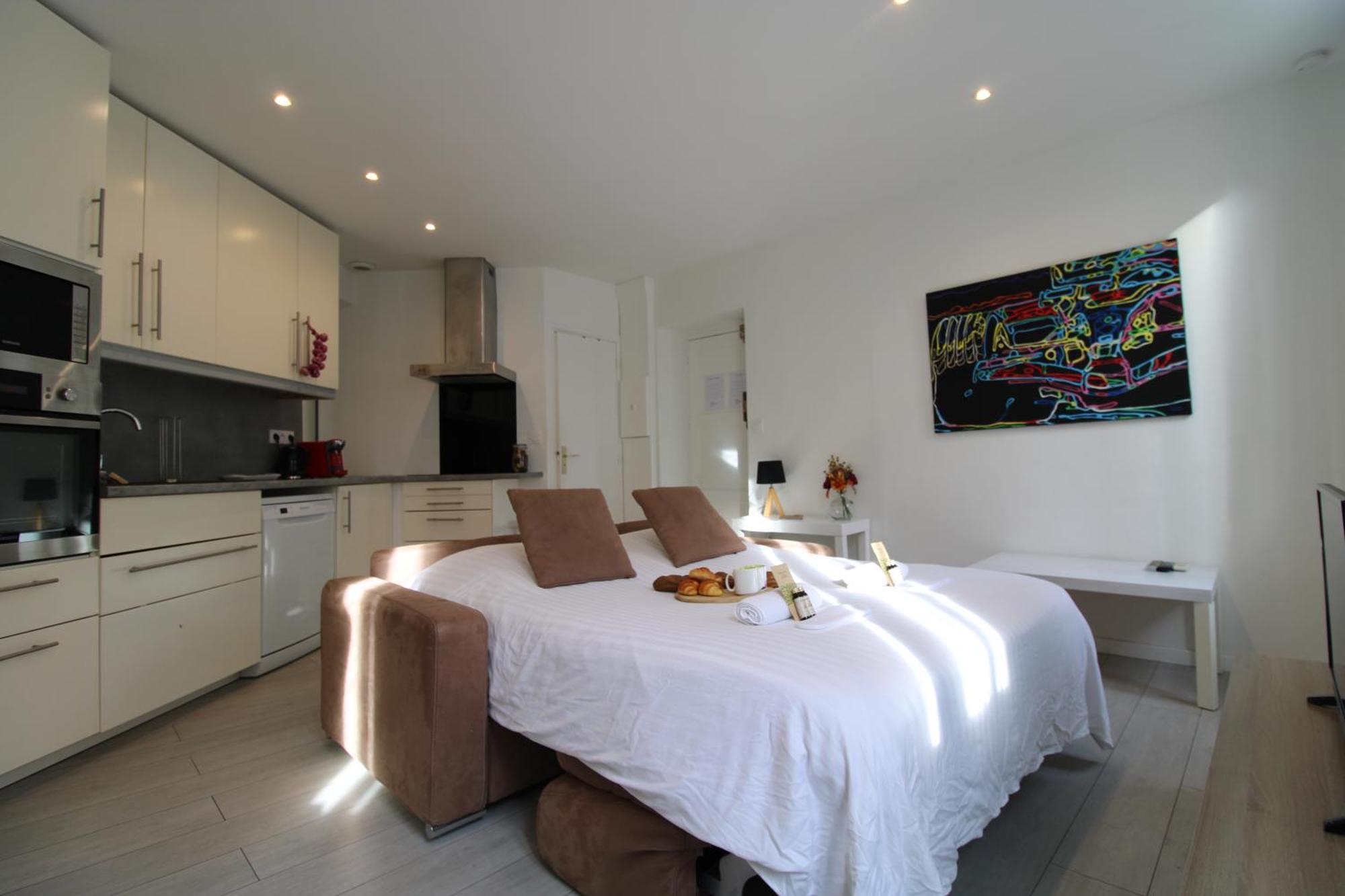 Le Clemenceau By Apirent #Cosy #200M Des Plages #Wifi Cannes Exterior foto